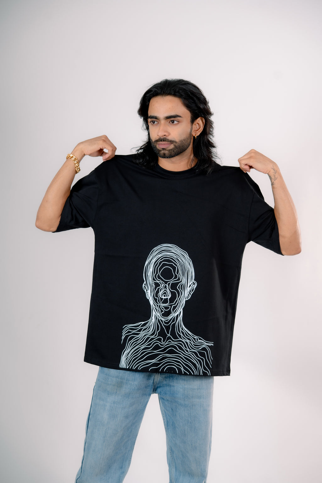 DP Fashion Hub Oversized T-Shirt – 260 GSM Premium Fabric