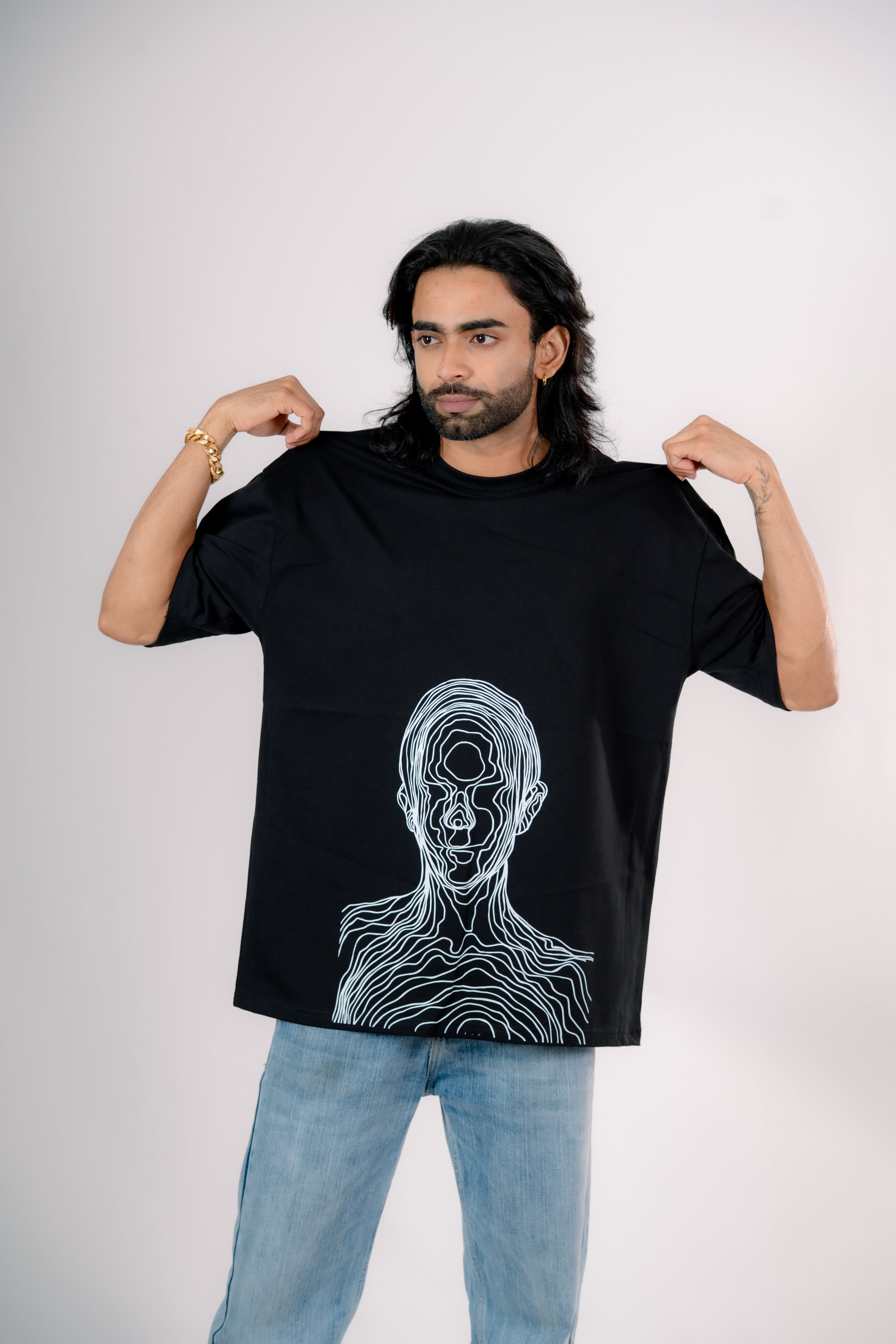 DP Fashion Hub Oversized T-Shirt – 260 GSM Premium Fabric