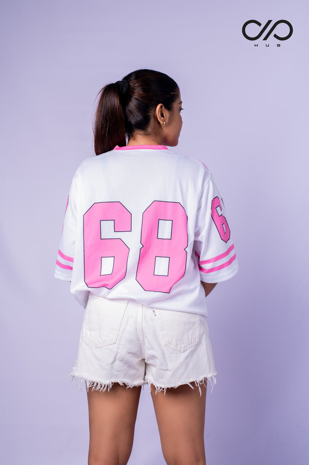 V-collar Croshole material T-shirt Unisex Kelly 68 Edition